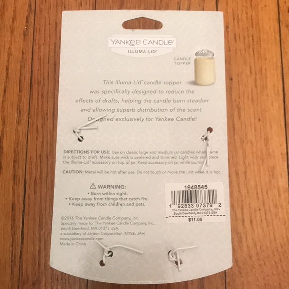 Yankee Candle Illuma-Lid Candle Topper - Picture 3 of 3